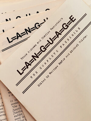 cover image of Bruce Andrews and Charles Bernstein's L=A=N=G=U=A=G=E